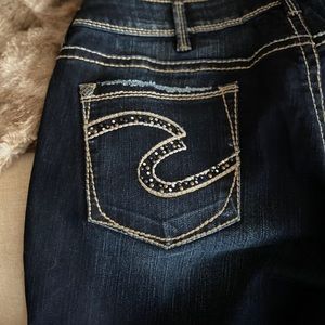 Silver jeans